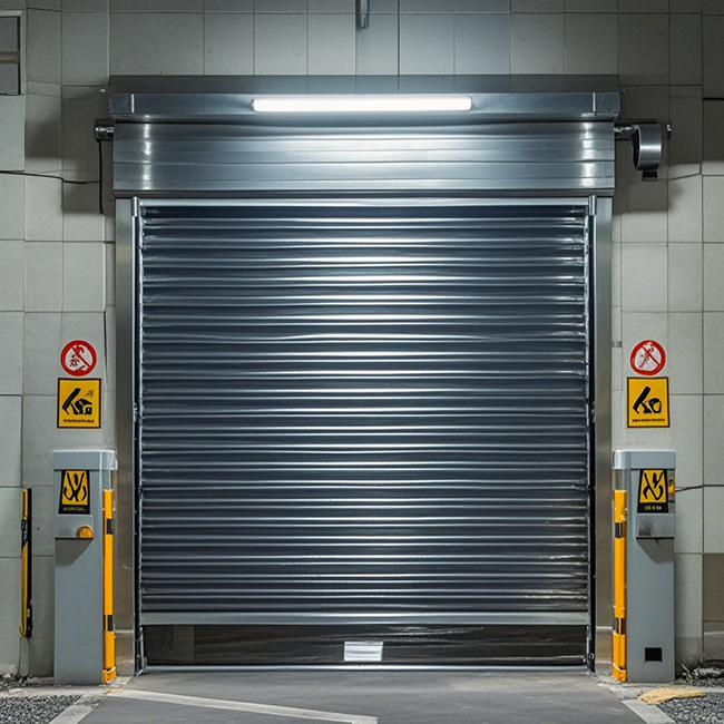 防火卷簾門需要兩面預埋安裝水電嗎(圖1) 防火卷簾門-1.jpg